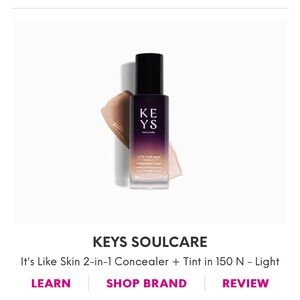 New Keys Soulcare 2 in 1 Concealer and Skin Tint in 150 N Light